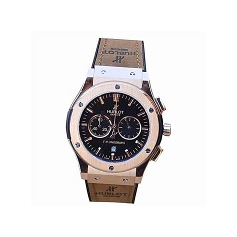 brown hublot watch|Hublot chronograph watch price.